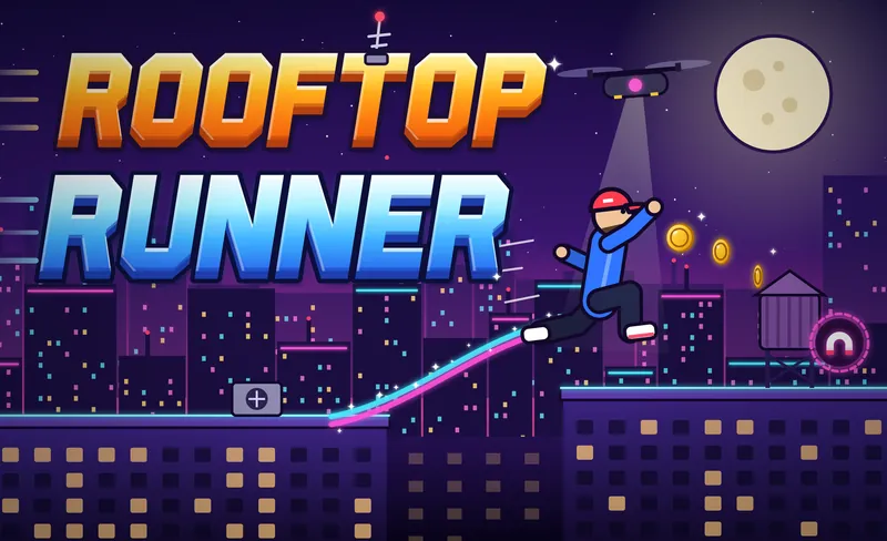 Rooftop Runner game screenshot